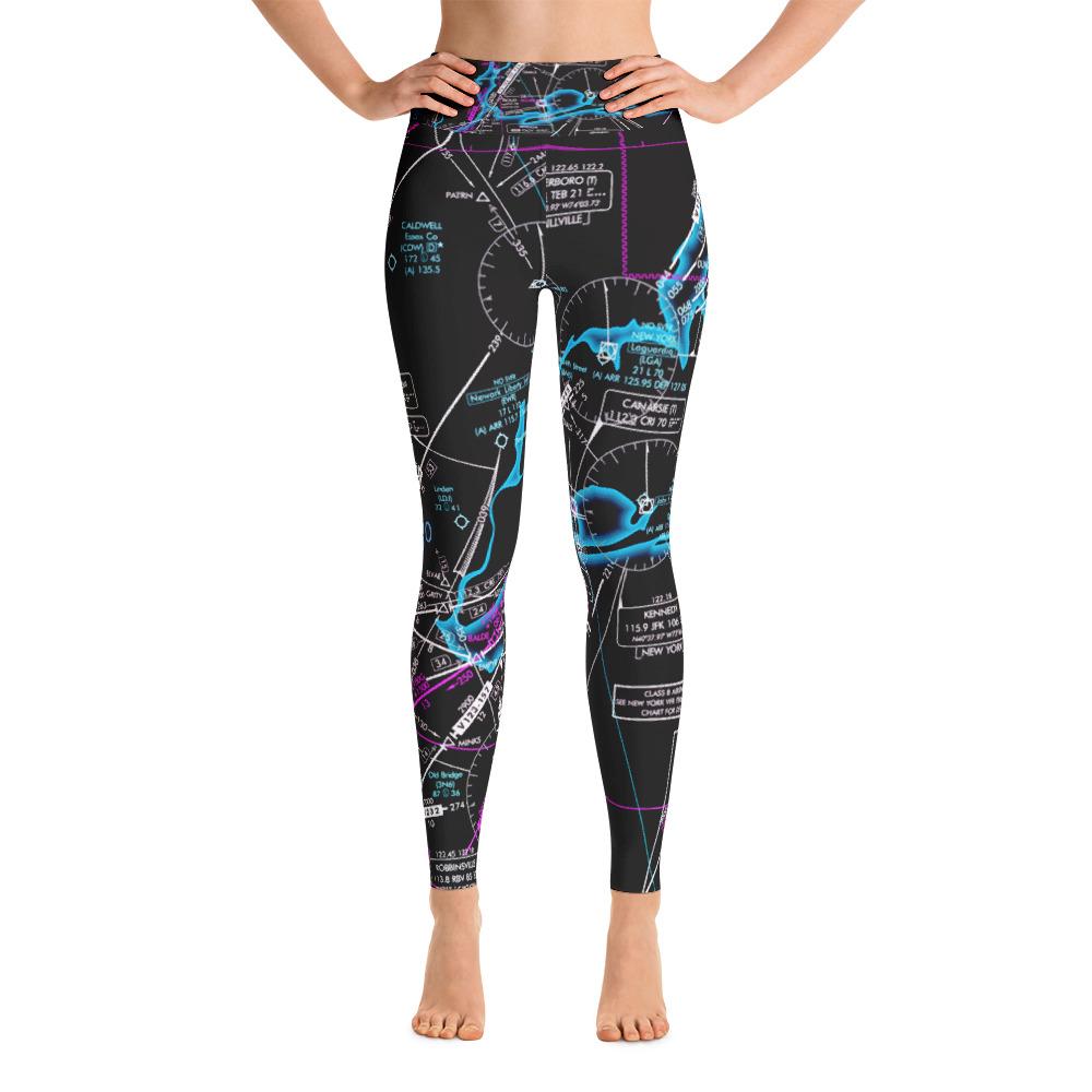 New York Low Altitude Yoga Leggings (Inverted) - RadarContact