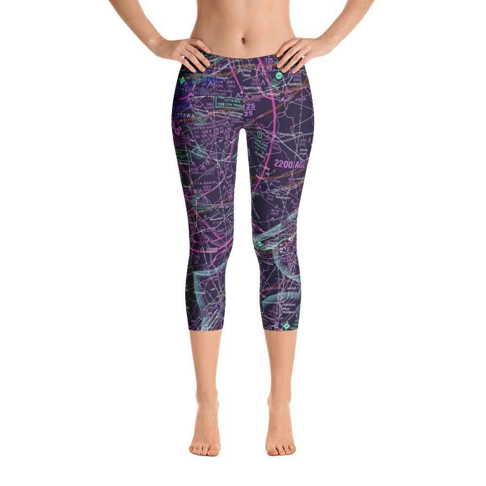 Ottawa Sectional Capri Leggings (Inverted) - RadarContact