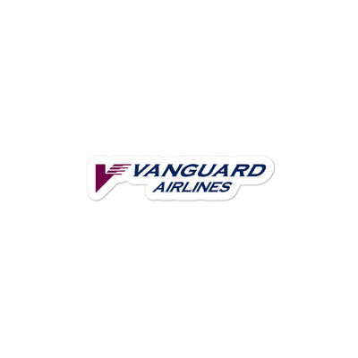 Retro Vanguard Airlines Sticker - RadarContact