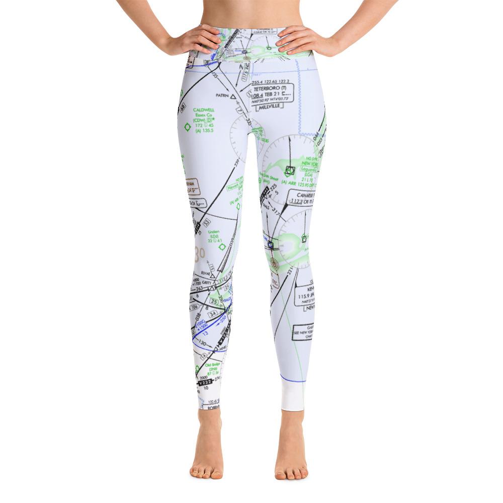 New York Low Altitude Yoga Leggings - RadarContact