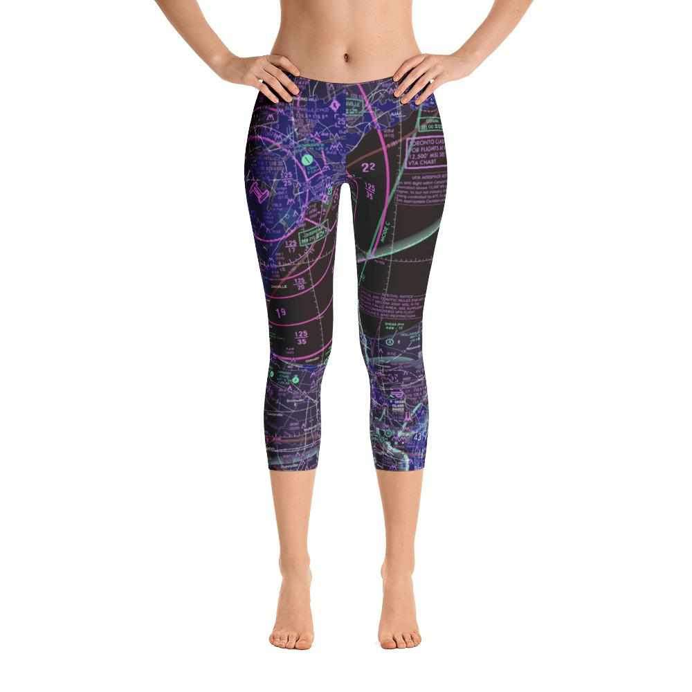Toronto Sectional Capri Leggings (Inverted) - RadarContact