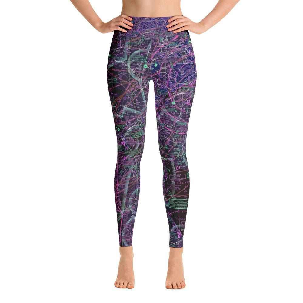 Philadelphia Sectional Yoga Leggings (Inverted) - RadarContact