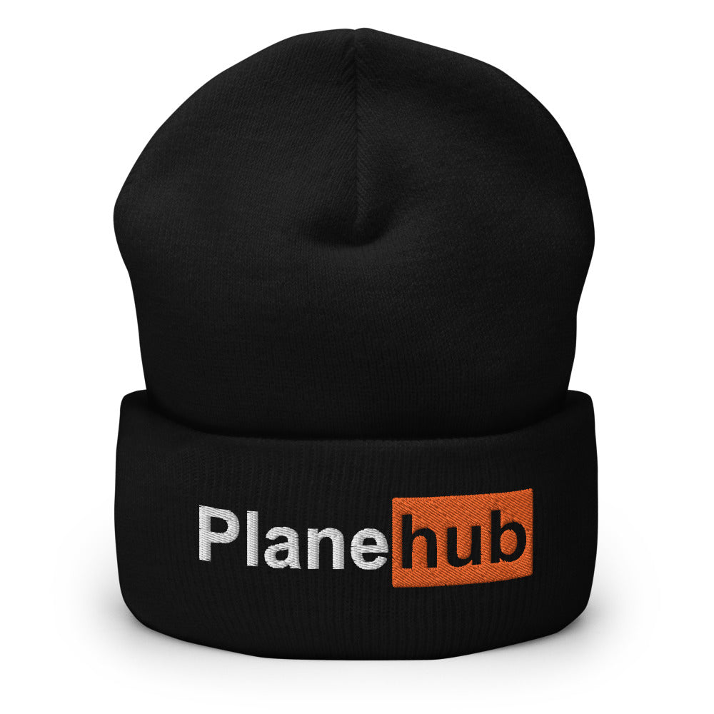 Planehub Embroidered Cuffed Beanie - RadarContact