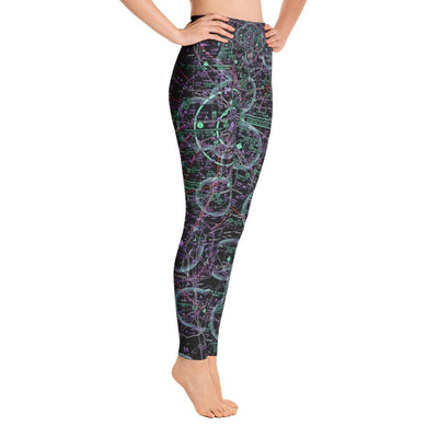 Indianapolis Sectional Yoga Leggings (Inverted) - RadarContact