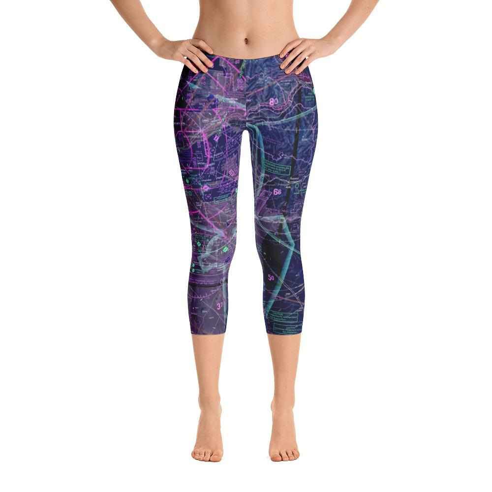 Phoenix Sectional Capri Leggings (Inverted) - RadarContact