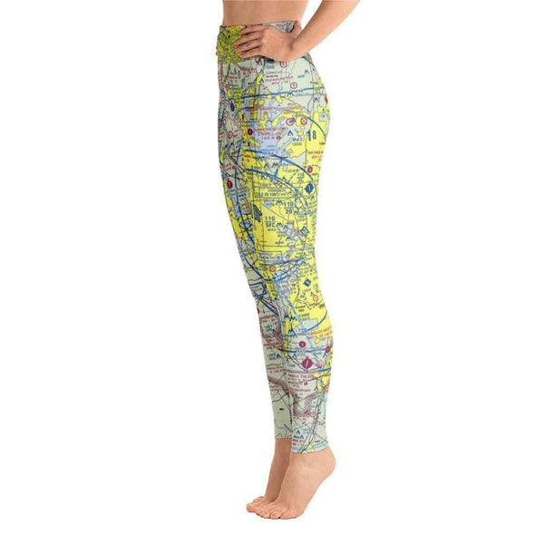 Detroit Sectional Yoga Leggings