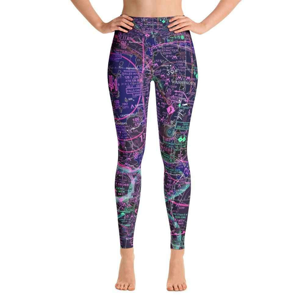 Washington DC Sectional Yoga Leggings (Inverted) - RadarContact