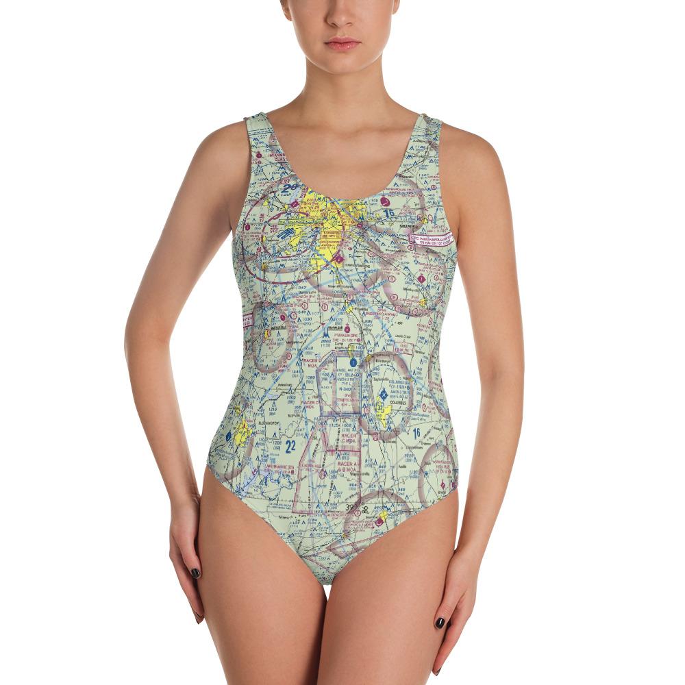 Indianapolis Sectional One-Piece Swimsuit - RadarContact