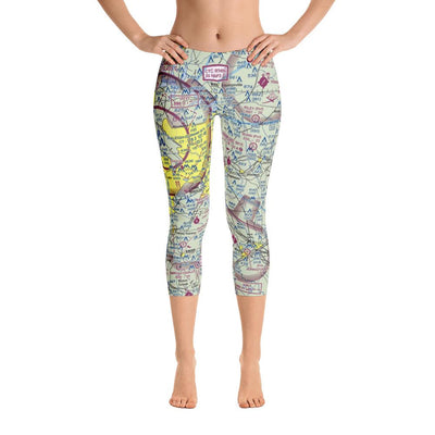 Raleigh-Durham Sectional Capri Leggings - RadarContact