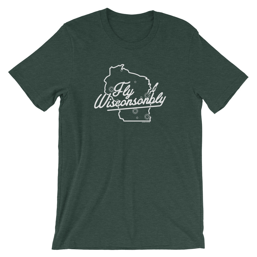 Fly Wisconsonbly T-Shirt - RadarContact