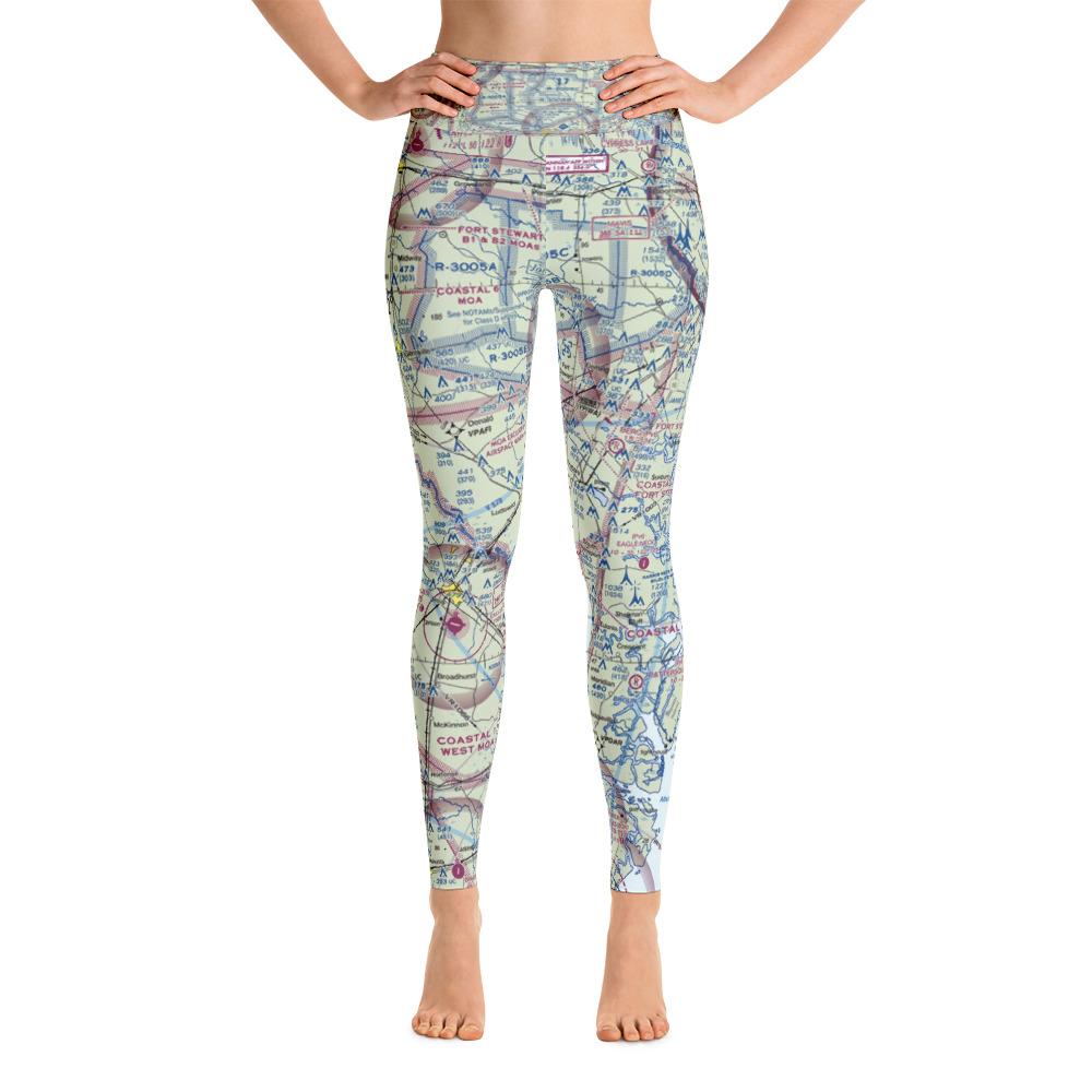 Savannah Sectional Yoga Leggings - RadarContact