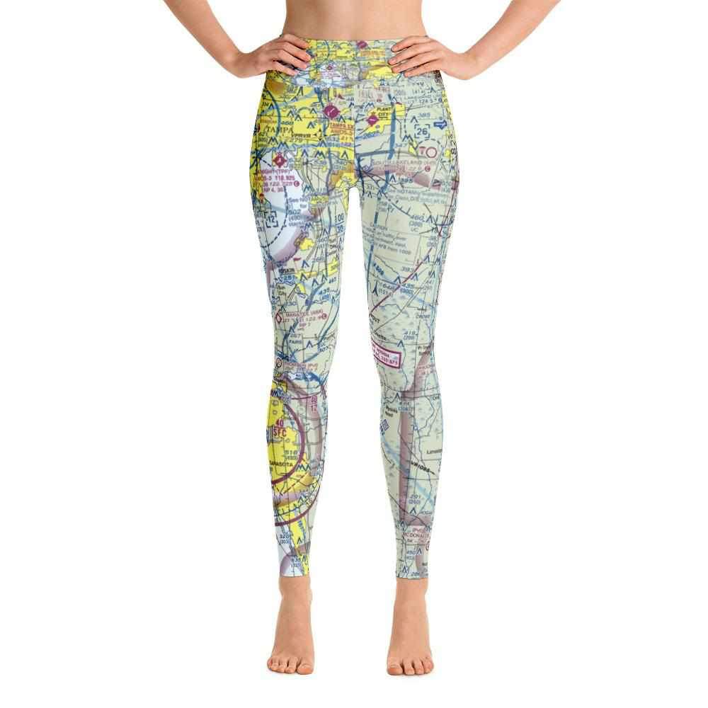 Tampa Sectional Yoga Leggings - RadarContact