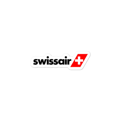 Retro Swissair Sticker - RadarContact
