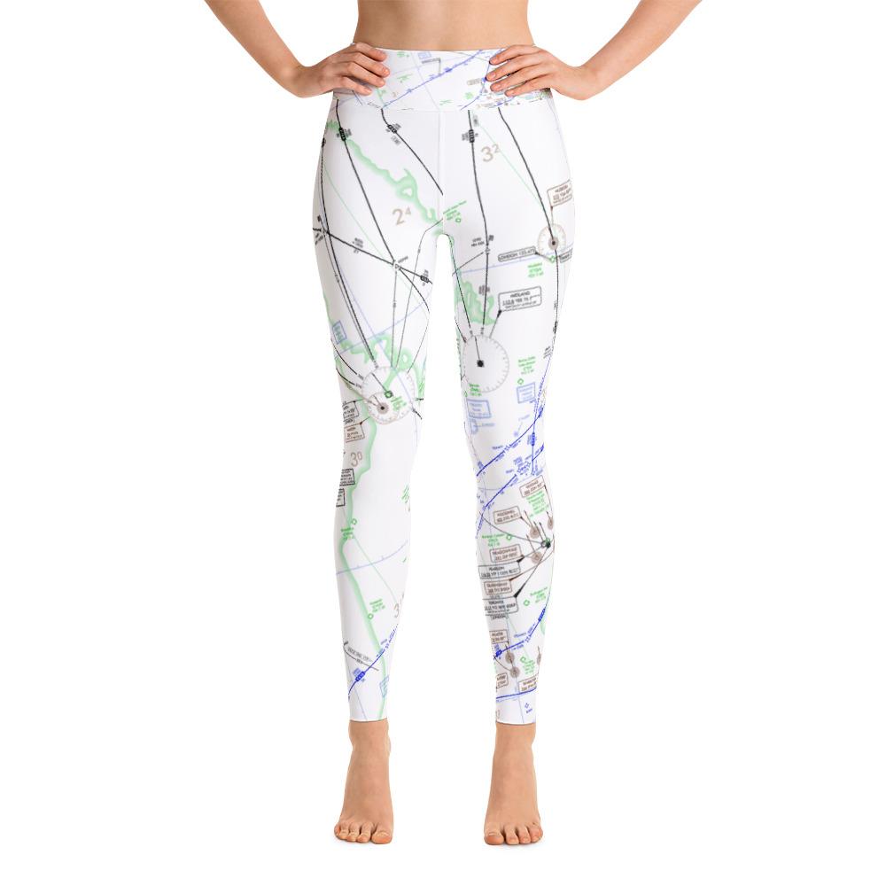 Toronto Low Altitude Yoga Leggings - RadarContact