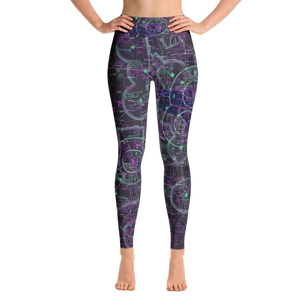 Omaha Sectional Yoga Leggings (Inverted) - RadarContact