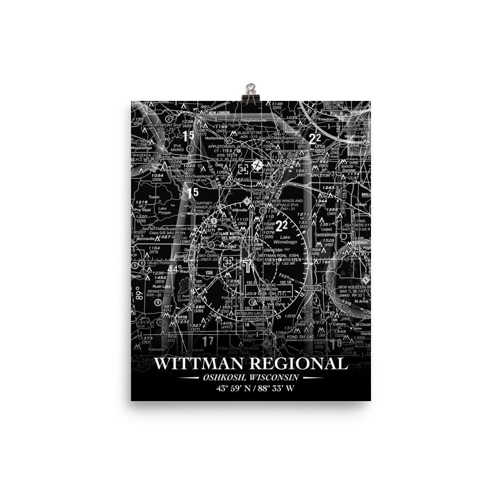 Oshkosh Sectional Poster (Inverted) - RadarContact