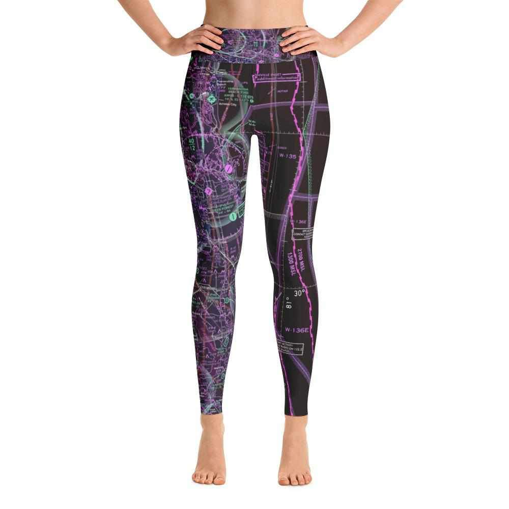 Jacksonville Sectional Yoga Leggings (Inverted) - RadarContact