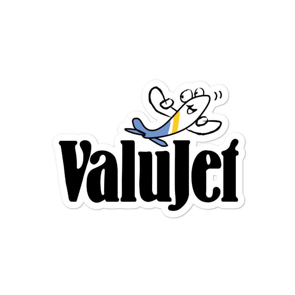 Retro Valujet Sticker - RadarContact