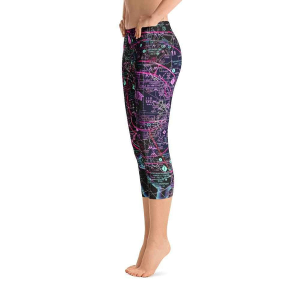 Dallas Sectional Capri Leggings (Inverted) - RadarContact