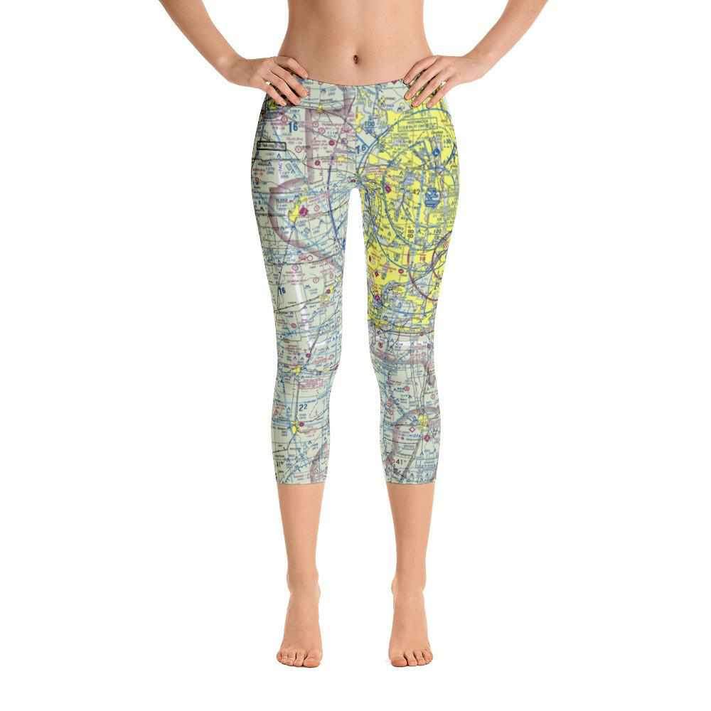 Chicago Sectional Capri Leggings - RadarContact