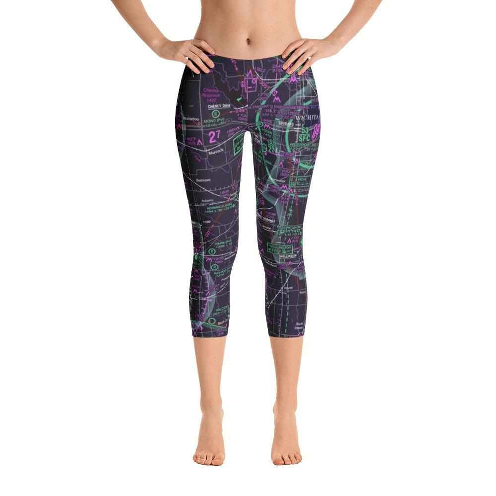 Wichita Sectional Capri Leggings (Inverted) - RadarContact