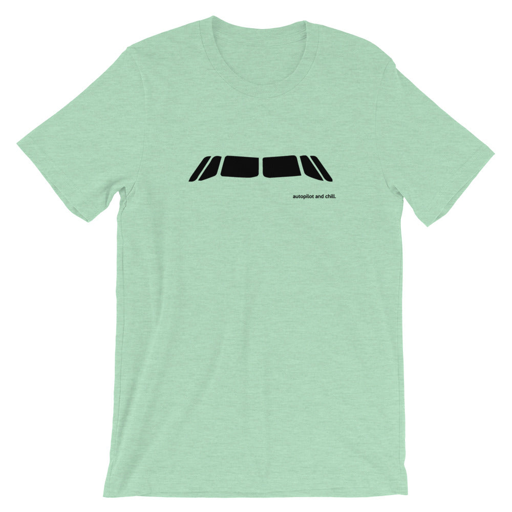 A320 Cockpit Window T-Shirt - RadarContact