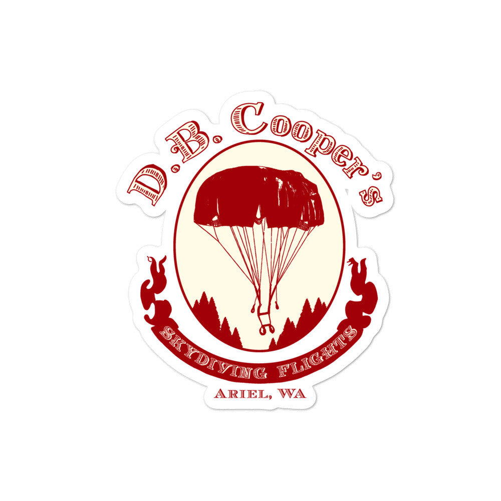 DB Cooper Sticker - RadarContact