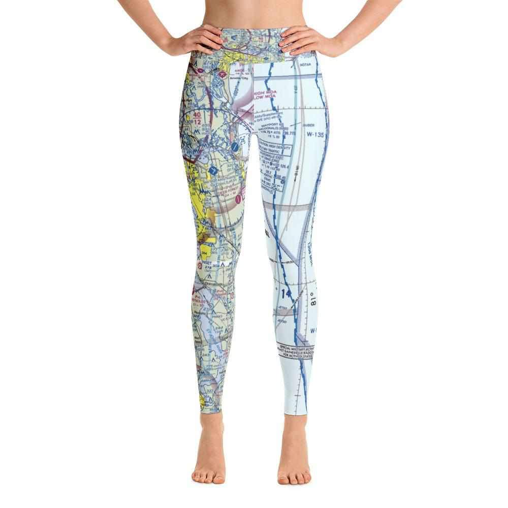 Jacksonville Sectional Yoga Leggings - RadarContact