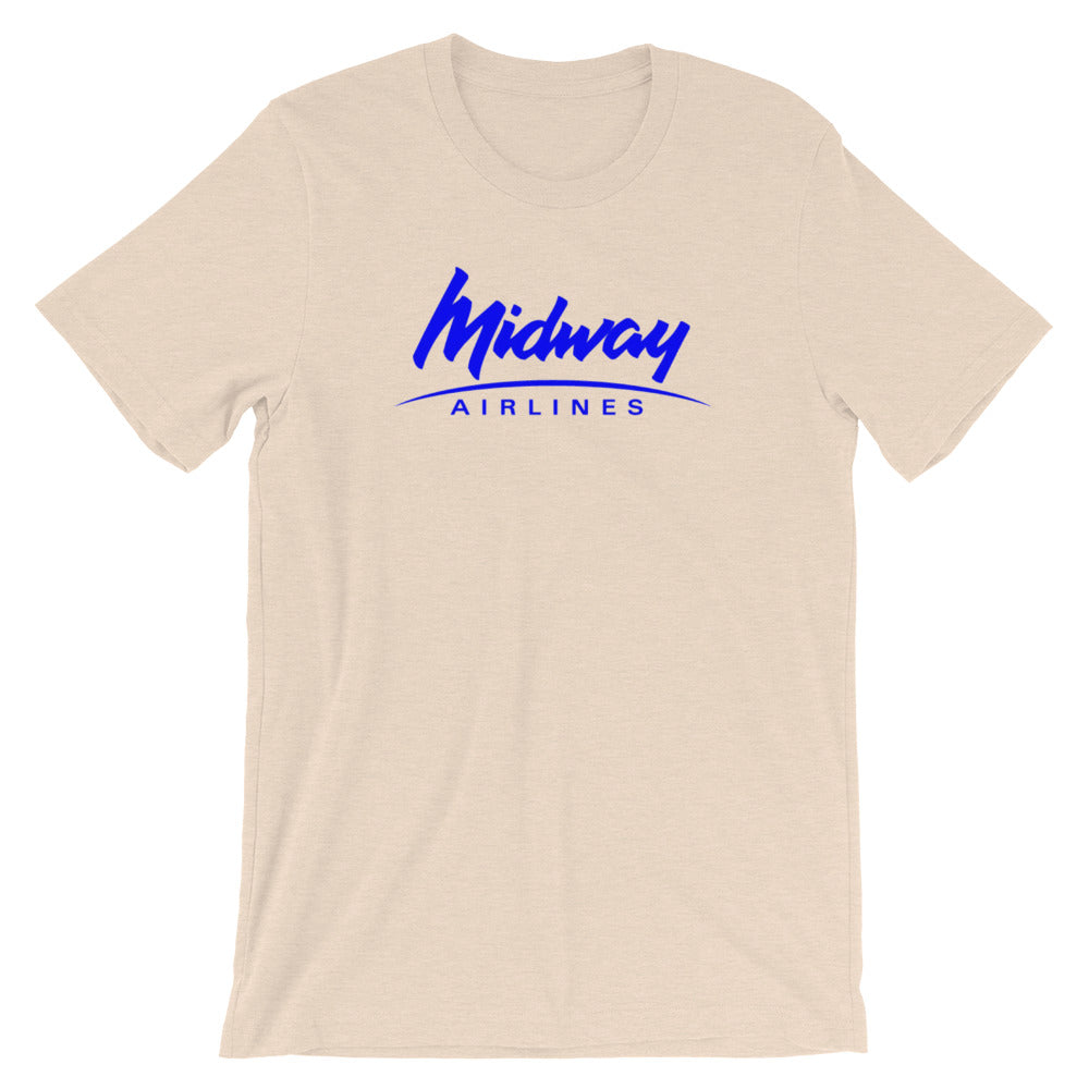 Retro Midway Airlines T-Shirt - RadarContact