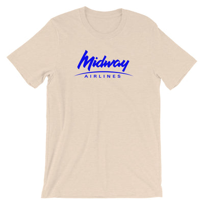 Retro Midway Airlines T-Shirt - RadarContact