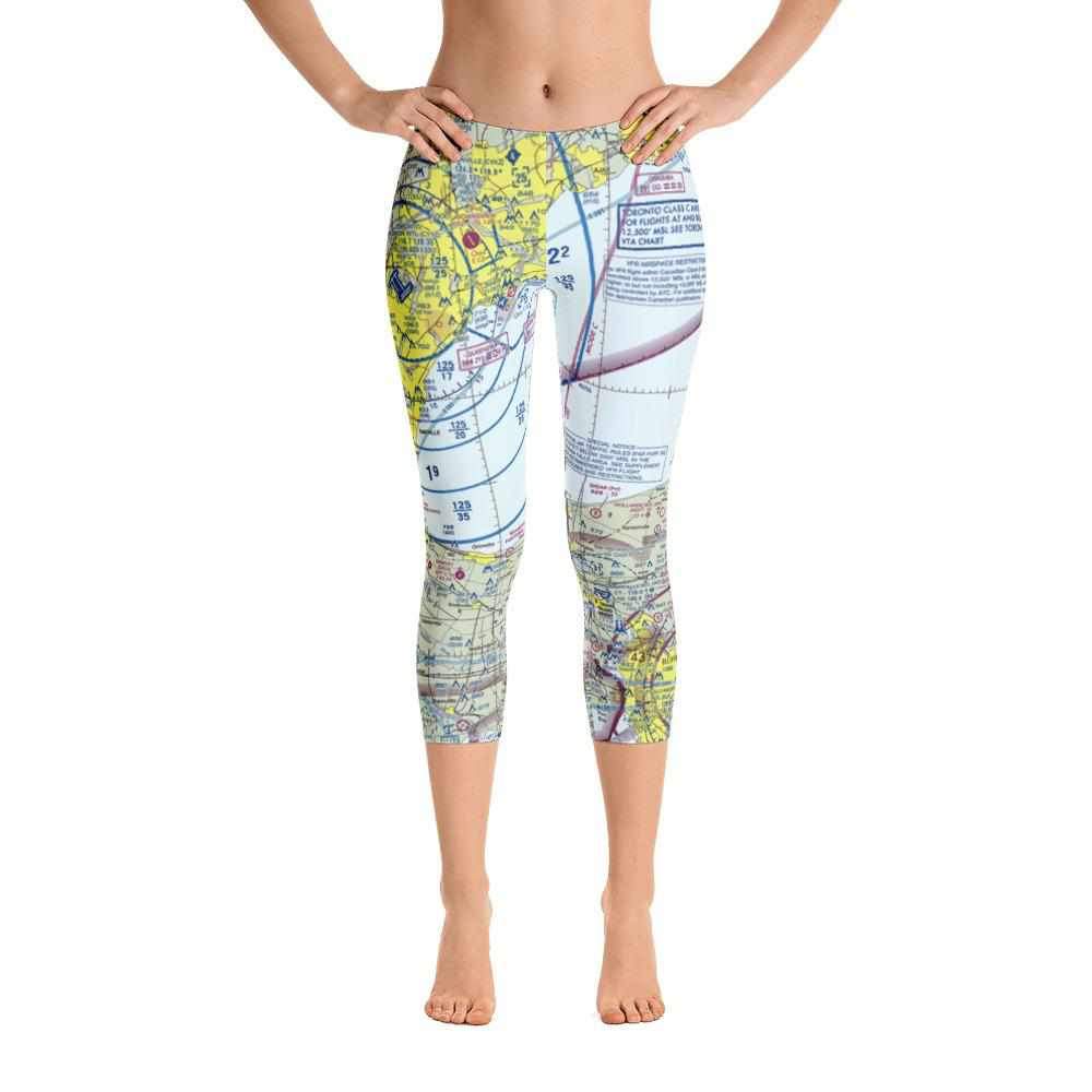 Toronto Sectional Capri Leggings - RadarContact