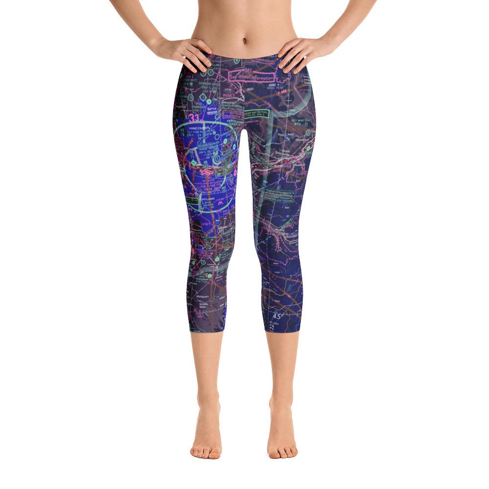 Portland Sectional Capri Leggings (Inverted) - RadarContact