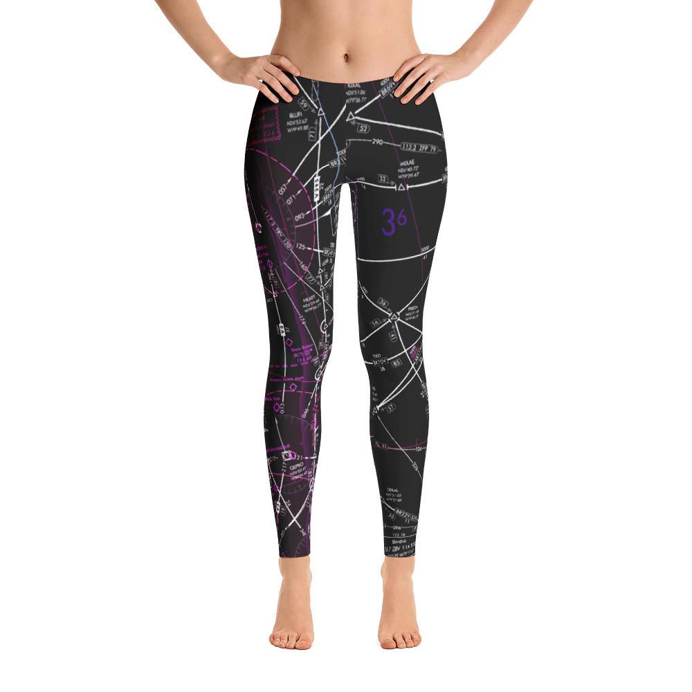 West Palm Beach Low Altitude Leggings (Inverted) - RadarContact