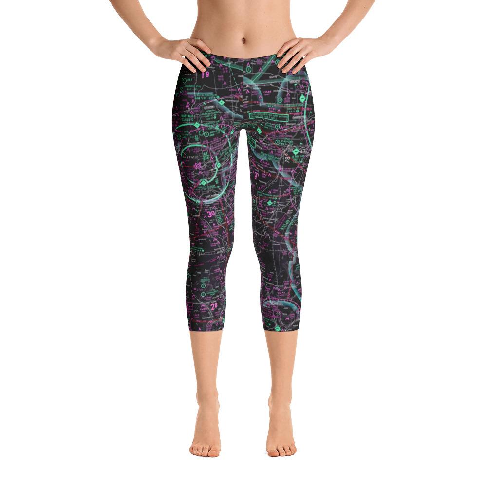 Buffalo Sectional Capri Leggings (Inverted) - RadarContact