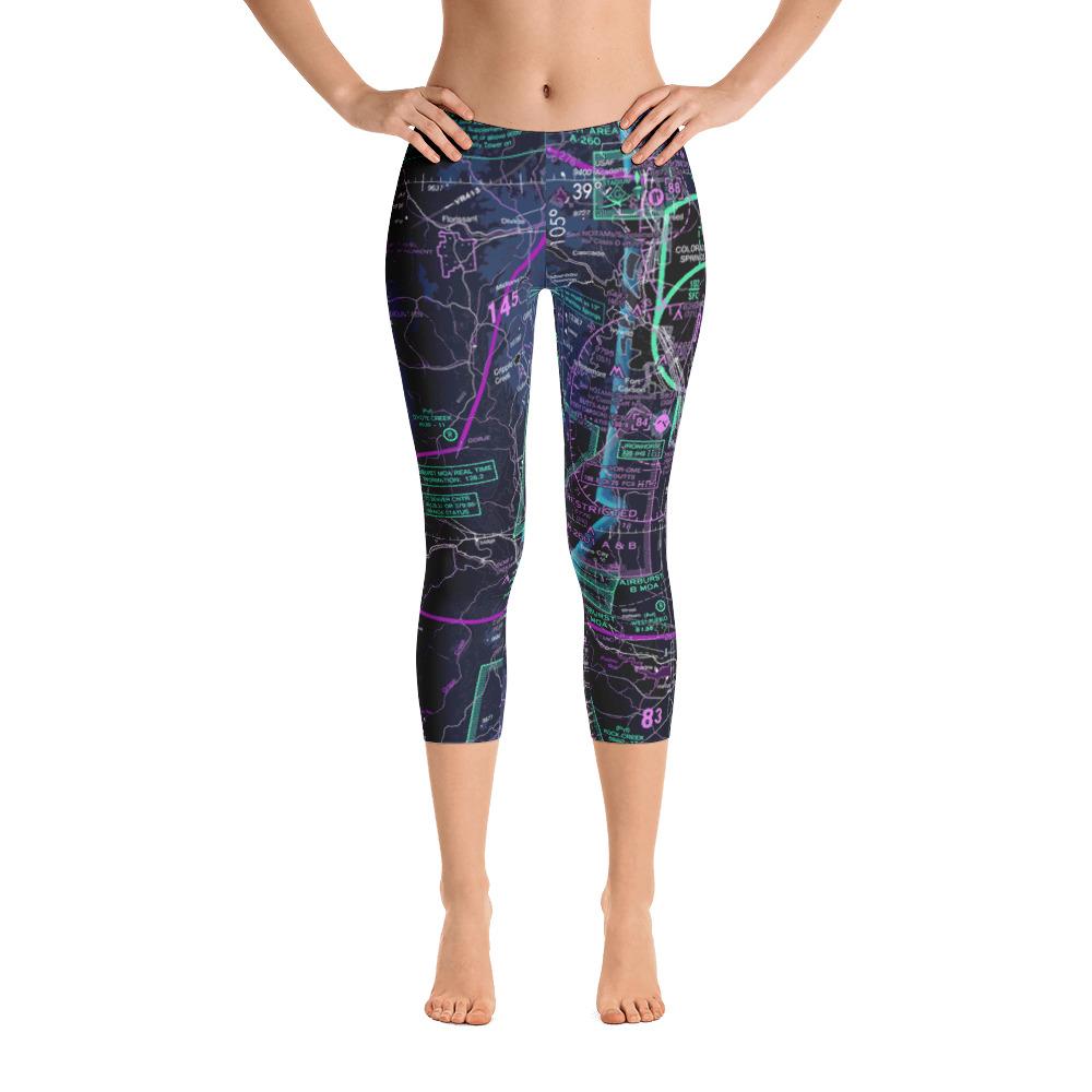 Colorado Springs Sectional Capri Leggings (Inverted) - RadarContact