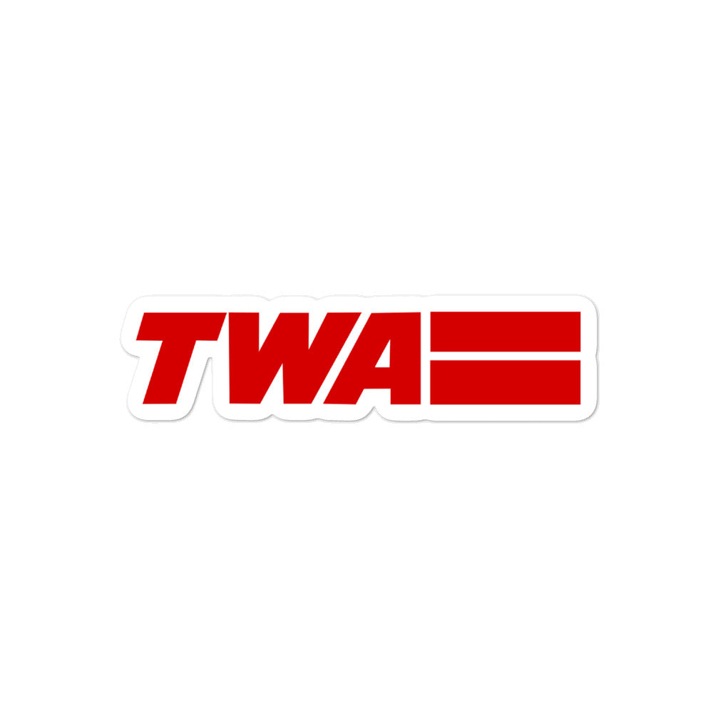 Retro TWA Sticker - RadarContact
