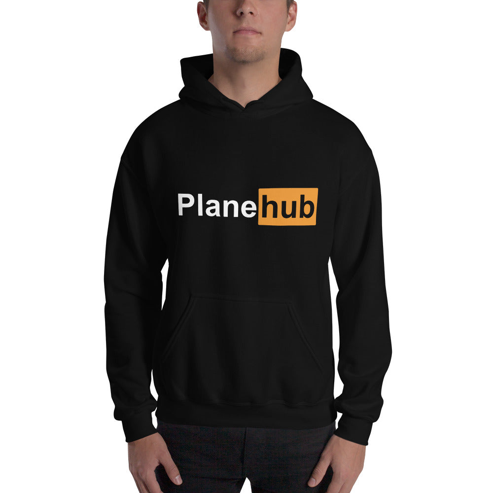Printful Unisex Plane Hub Hoodie Sweatshirt