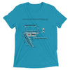 Houston Intercontinental Airport Diagram Men's T-Shirt - RadarContact