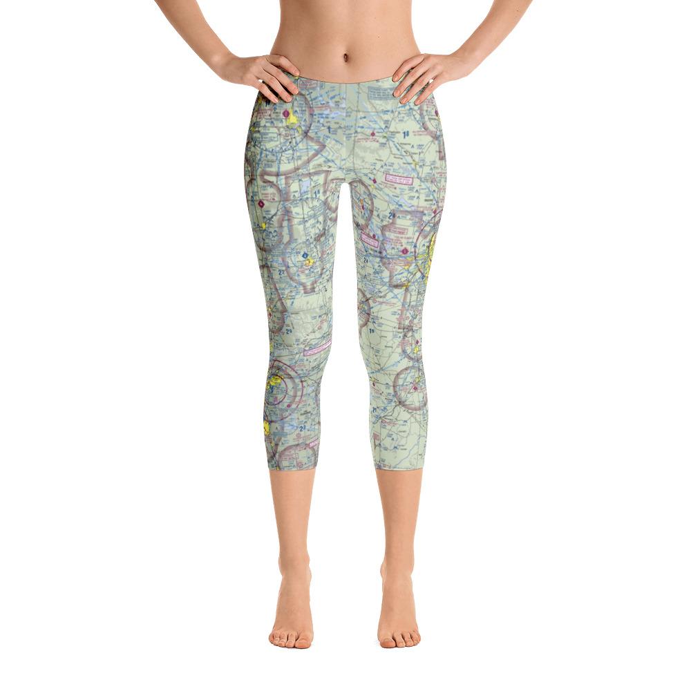 Oklahoma City/Tulsa Sectional Capri Leggings - RadarContact