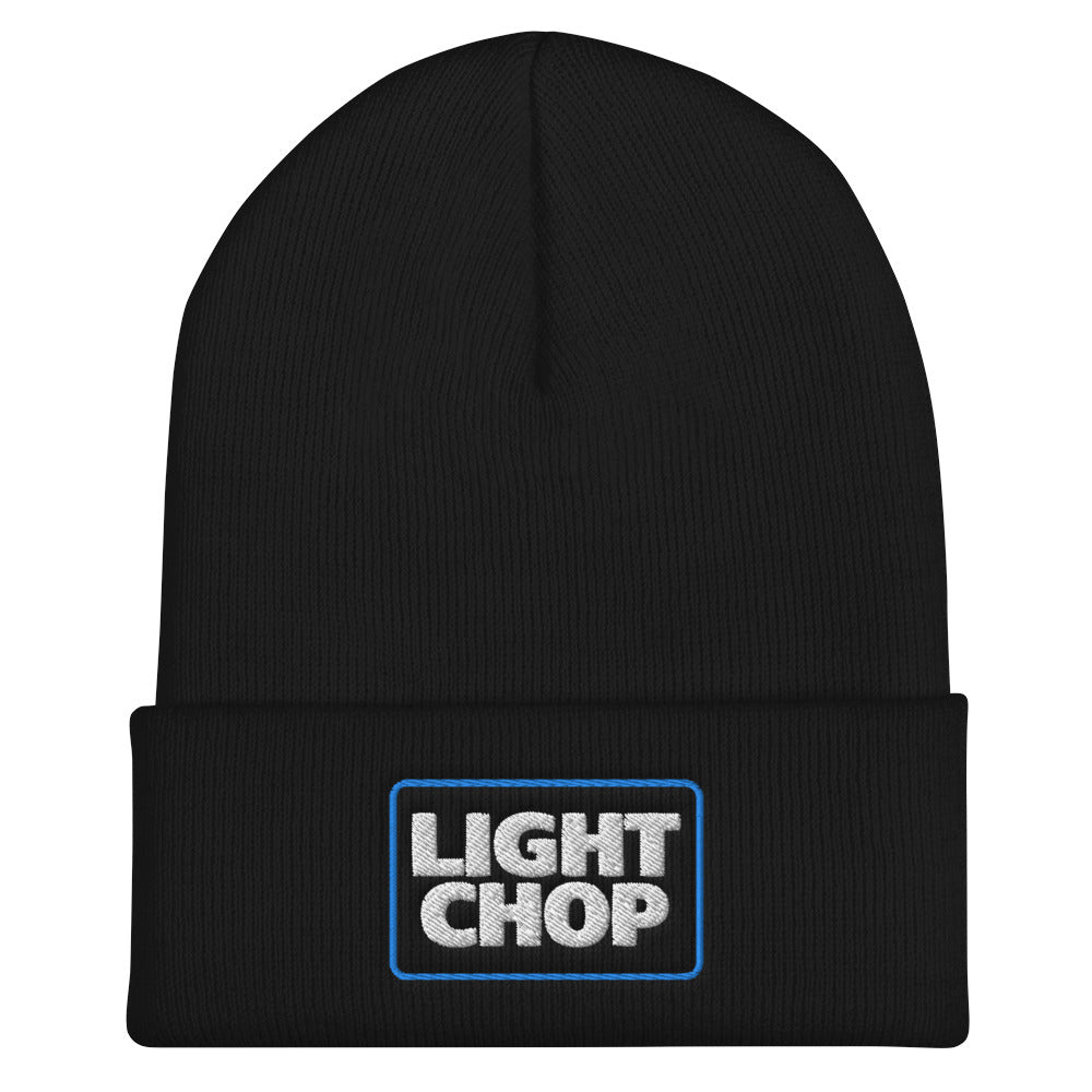 Light Chop Embroidered Cuffed Beanie