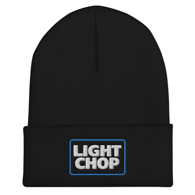 Light Chop Embroidered Cuffed Beanie