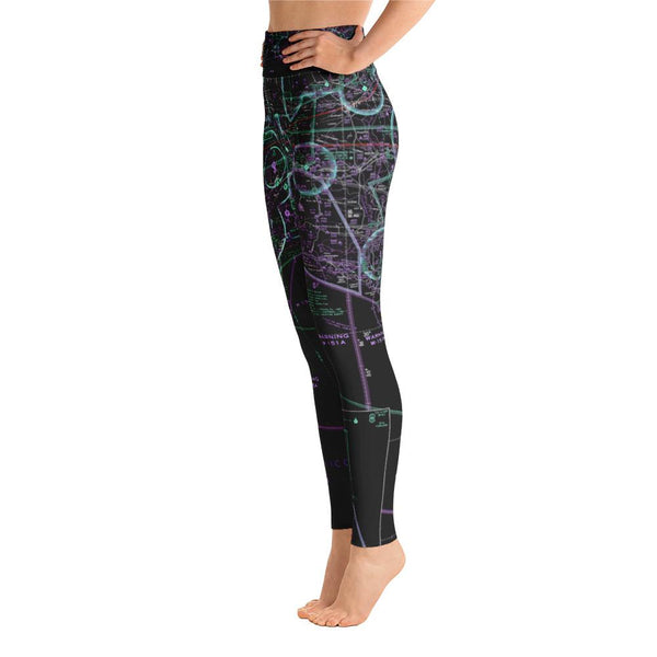 Seattle Sectional Yoga Leggings (Inverted)