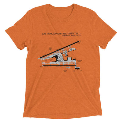 San Juan Airport Diagram Men's T-Shirt - RadarContact