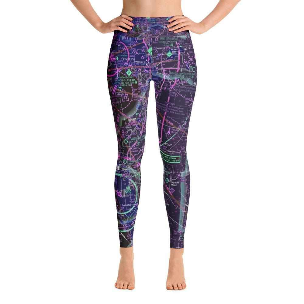 Tampa Sectional Yoga Leggings (Inverted) - RadarContact