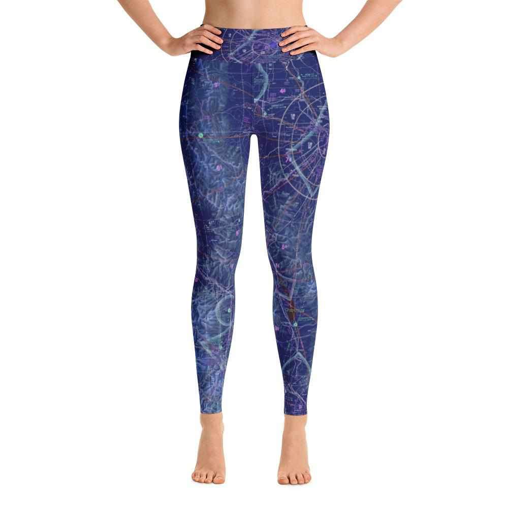 Great Falls Sectional Yoga Leggings (Inverted) - RadarContact