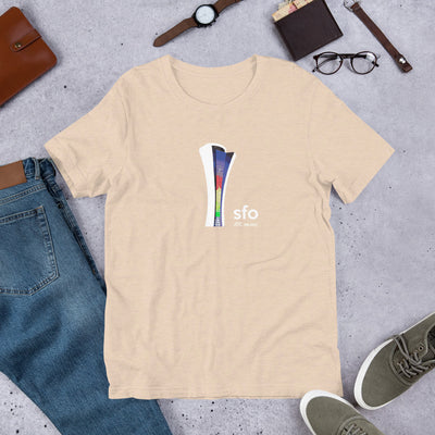 Aviation Pride SFO Unisex T-Shirt - RadarContact