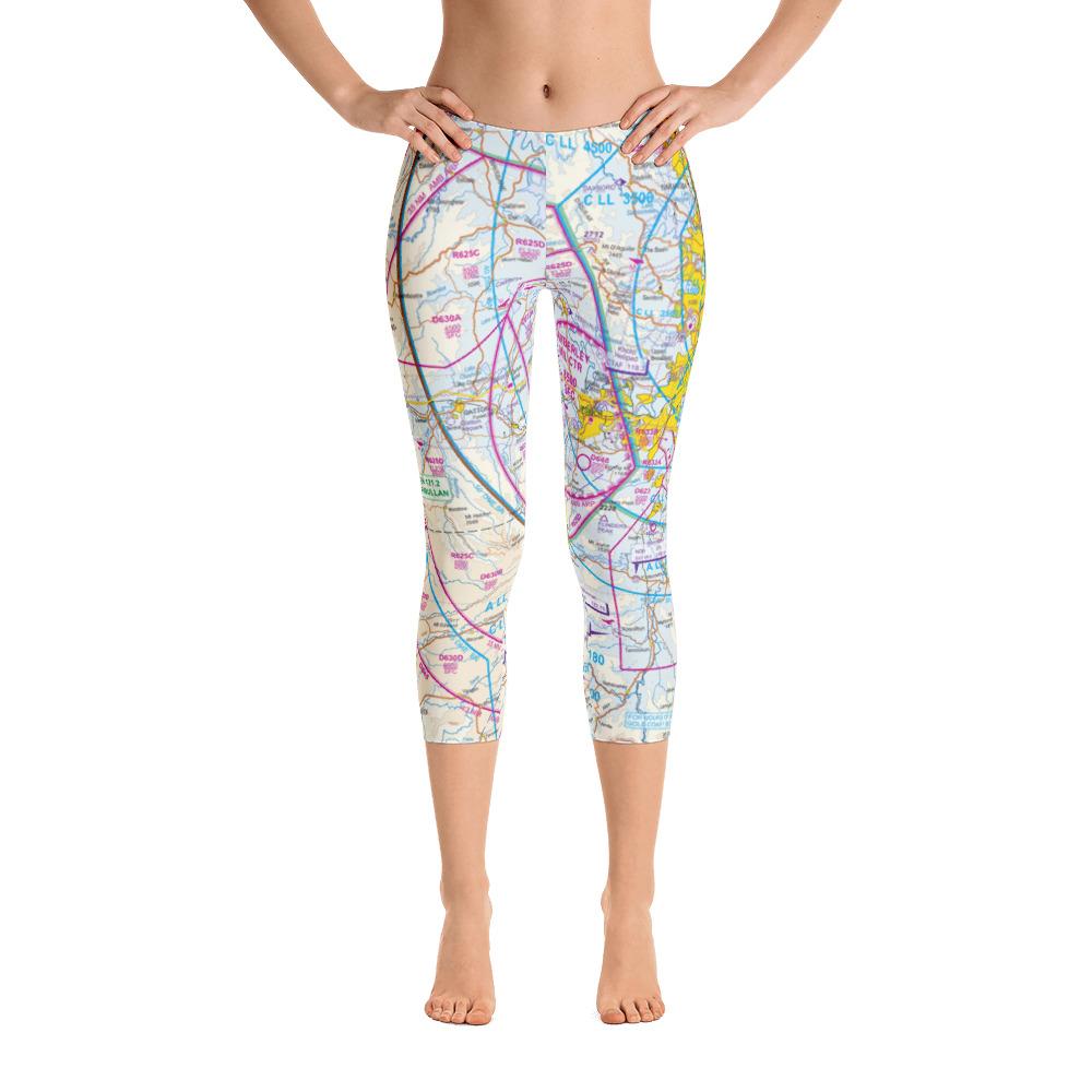 Brisbane Sectional Capri Leggings - RadarContact