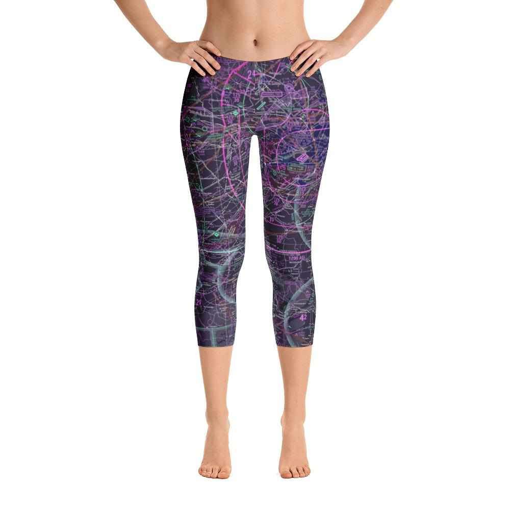 Montreal Sectional Capri Leggings (inverted) - RadarContact