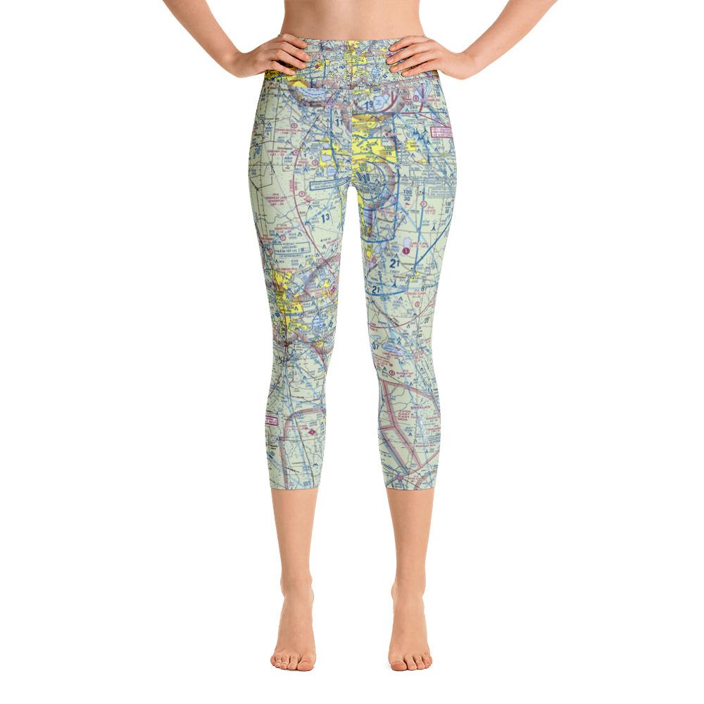 Lakeland Sectional Yoga Capri Leggings - RadarContact
