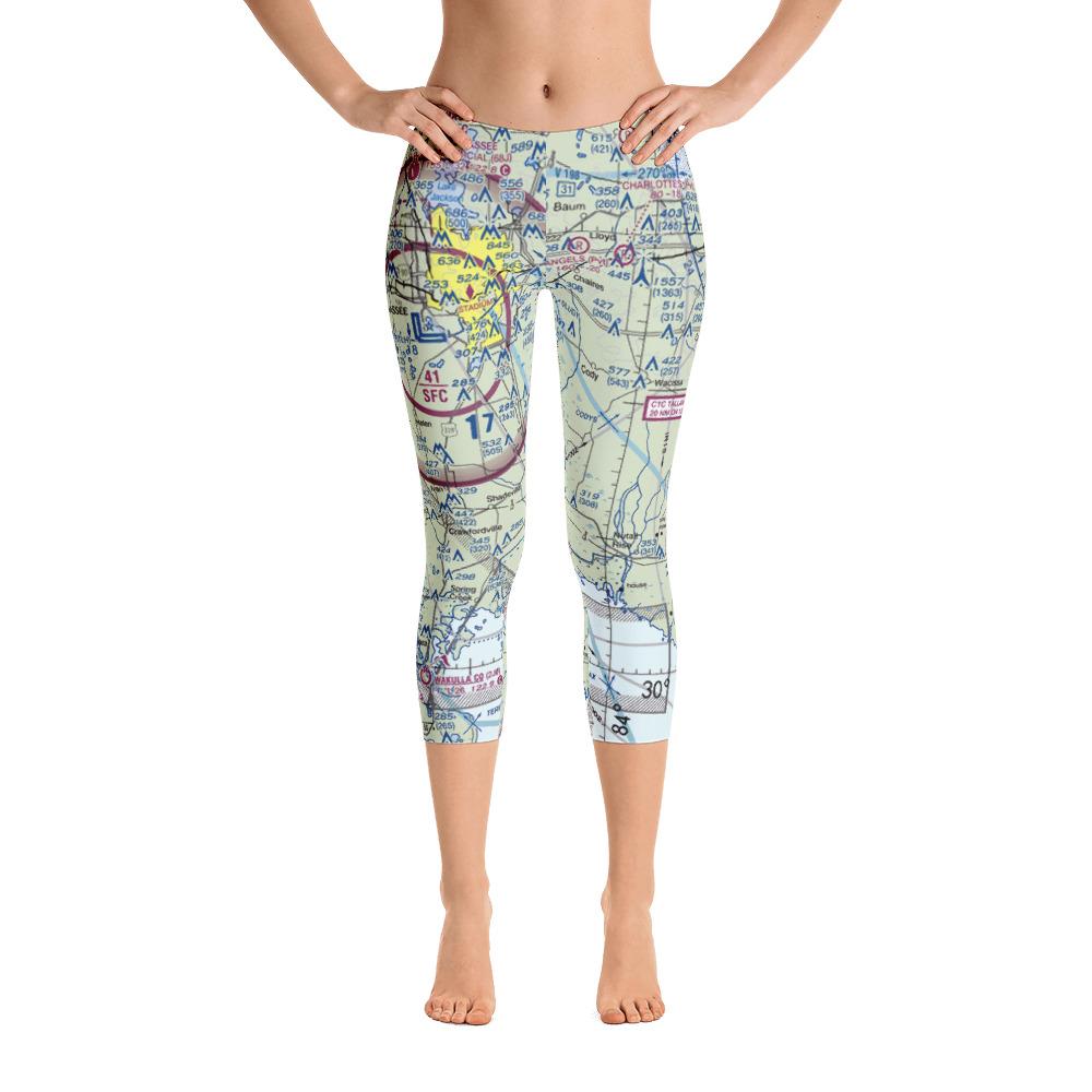 Tallahassee Sectional Capri Leggings - RadarContact